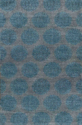 Khotan Gray and Blue Rug