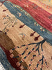Closeup of Nomad Rug Gabbeh AR79524 Closeup of Nomad Rug Gabbeh AR79524
