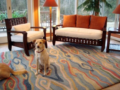 Swirling Clouds (blue)