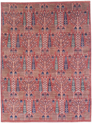 New Traditional Oriental Area Rug Handmade In Pakistan