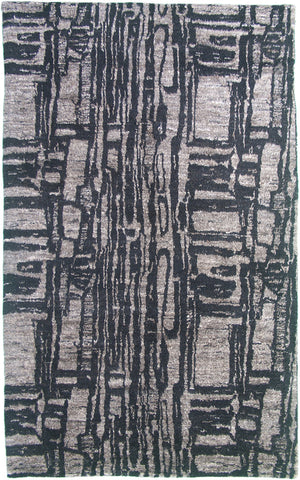 Abstract Oriental Area Rug Handmade In Pakistan