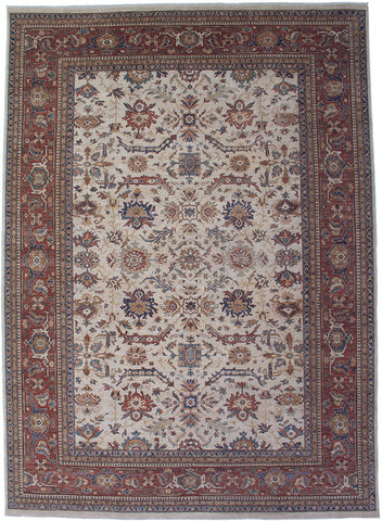 New Traditional Oriental Area Rug Handmade In Pakistan