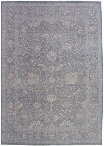 Modern Traditional Oriental Area Rug Handmade In Pakistan