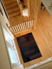 Desert Sky - Modern, abstract Tibetan rug, picture from above in entryway. Desert Sky - Modern, abstract Tibetan rug, picture from above in entryway.