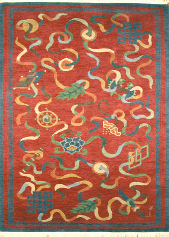Gangchen Tibetan Handmade Wool Rug