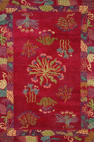 Gangchen Tibetan Handmade Wool Rug