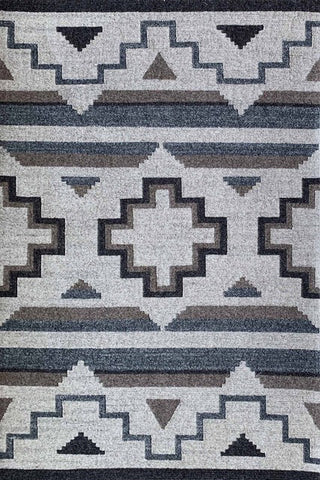 Chaco Canyon Ivory Soumak Rug