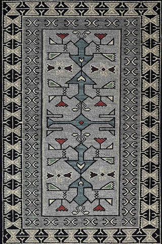 Gray Hawk Soumak Rug