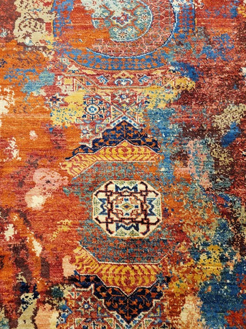 Closeup view of Indigo Rug AR82136