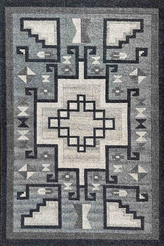 Mesa Verde Gray Soumak Rug