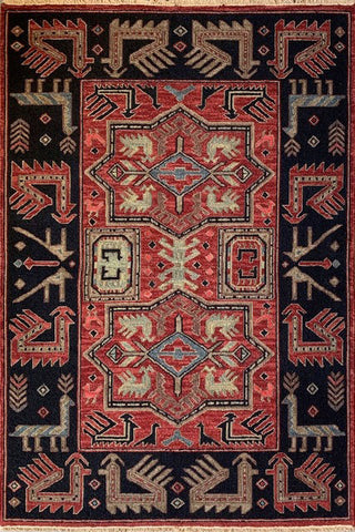 Shirvan Red Soumak Rug