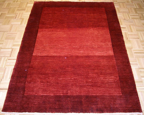 Red Persian Gabbeh Handmade Carpet