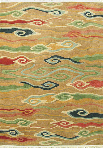 Gangchen Tibetan Handmade Wool Rug
