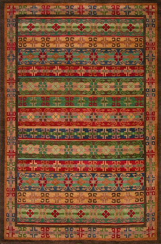 Gangchen Tibetan Handmade Wool Rug